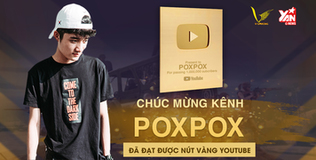 Hot streamer PUBG - Pox Pox đạt 1 triệu đăng ký, “ẵm” nút vàng YouTube