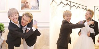 Cặp đôi Bảo Hân - Quang Anh đi thử áo cưới sau "Về nhà đi con"