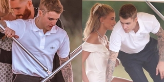 Cú lột xác ngoạn mục: Justin tút lại vẻ đẹp trai trong ngày cưới