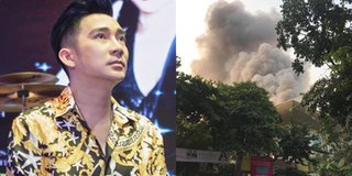 Quang Hà tuyên bố tạm dừng ca hát sau sự cố cháy nhà hát