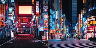 Hình ảnh một Tokyo im ắng đến "khác thường" được chia sẻ rầm rộ