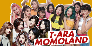 Ngoài MOMOLAND thì T-ara cùng từng bị xem là "con ghẻ" vì giả tạo