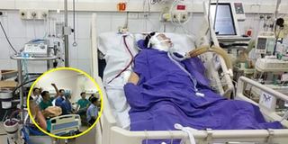 Tỉnh dậy sau 1 ngày hôn mê, thanh niên lại hôn mê tiếp vì xúc động