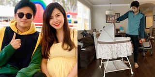Vợ chồng Vũ Ngọc Ánh - Anh Tài háo hức chờ đón con gái đầu lòng tại Mỹ