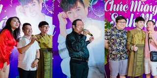 Dàn sao Việt dự sinh nhật "20 tuổi" của Long Nhật