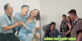 Con trai Thu Trang "chê" Lê Dương Bảo Lâm, Anh Đức diễn hài thua mẹ