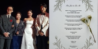 Hé lộ thực đơn sang chảnh tại tiệc cưới chị gái G-Dragon (BIGBANG)