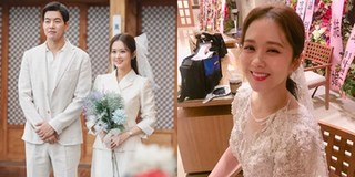 Jang Nara khiến dân tình thổn thức vì quá xinh đẹp khi mặc váy cưới