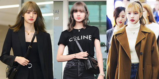 Lisa xứng danh là "nữ hoàng thời trang sân bay" của Kpop
