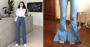 Mua hàng online, cô gái nhận được chiếc quần như hai cái chân vịt