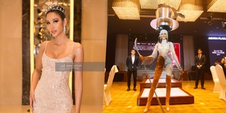 Hoàng Thùy mang "Cà phê phin sữa đá" đến Miss Universe 2019