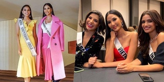 Hoàng Thùy thay đến hai bộ váy trong ngày đầu tiên Miss Universe 2019