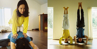 Bộ ảnh tập yoga của Lee Hyori và ông xã gây bão MXH