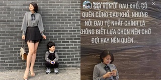 Đưa con trai đi Hàn, Ngọc Lan lại buồn bã: "Cố quên cũng đau khổ"