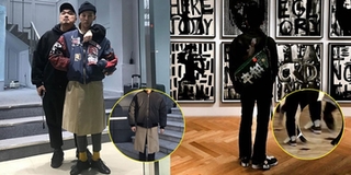 G-Dragon chỉ cần mặc “váy”, đi giày nguyên mác cũng tạo trend