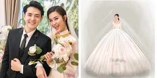 Hai bộ váy cưới mà Đông Nhi sẽ diện trong lễ cưới với Ông Cao Thắng
