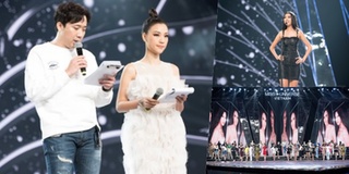 Trấn Thành - MC Hoàng Oanh tất bật tổng duyệt Hoa hậu Hoàn vũ Việt Nam