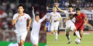 HIỆP 1 Việt Nam 1-0 Indo: Văn Hậu tỏa sáng đưa U22 Việt Nam dẫn trước