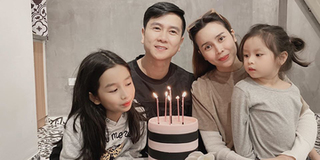Hậu ồn ào ly hôn, Lưu Hương Giang cùng con mừng sinh nhật Hồ Hoài Anh