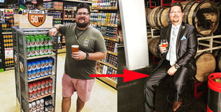 Uống nhiều bia trong 6 tuần, người đàn ông loại bỏ 20kg mỡ thừa