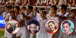 Sao Việt phấn khích khi đội tuyển U22 Việt Nam vô địch SEA Games 30