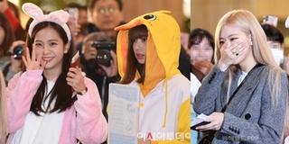 Lisa, Jisoo thực hiện hình phạt mặc đồ dị hợm ra sân bay sau "thua độ"