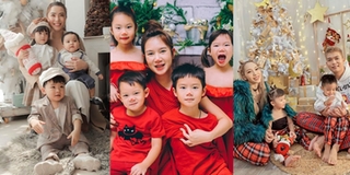 Các thiên thần nhí nhà sao Việt nô nức đón Giáng sinh năm 2019