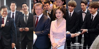 Những lần sao Hàn có cơ hội gặp gỡ Tổng thống: Ai cũng toả sáng