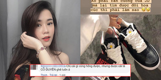 Ngọc Thảo và fan Kpop tranh cãi nảy lửa trên MXH vì khoe giày Hoa Cúc