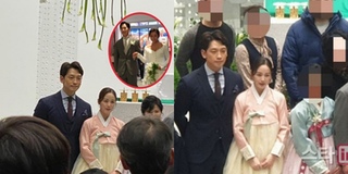 Lộ hình ảnh hiếm hoi của Bi Rain và Kim Tae Hee trong đám cưới em trai