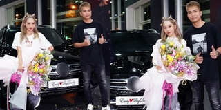 Vợ chồng Big Daddy và Emily chơi lớn "tậu" xế hộp tiền tỷ tặng nhau