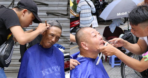 Nhóm bạn trẻ cắt tóc miễn phí hơn 1 năm tại Sài Gòn