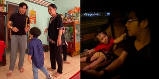 Đám giỗ cha Ngọc Lan, Thanh Bình đưa con trai và mẹ vợ về tham dự