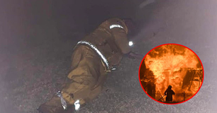 Lính cứu hỏa ngủ gục sau khi dập đám cháy ở Úc: "Ai cũng cạn sức rồi"