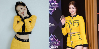 Nancy "lép vế" thấy rõ khi diện cùng kiểu trang phục với Jennie