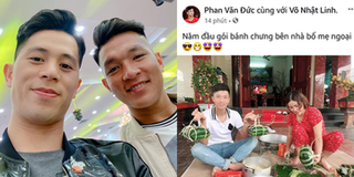 Quang Hải, Đình Trọng và dàn cầu thủ Việt Nam rộn ràng đón năm mới