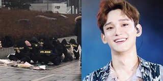 Tình hình fan tập trung yêu cầu Chen rời EXO: Chỉ 7 người tham gia
