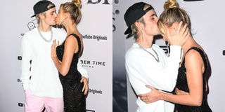 Justin Bieber vô tư đụng chạm vòng 3 của vợ Hailey trên thảm đỏ