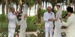Đám cưới lần 2 đẹp như mơ của siêu mẫu Xuân Lan và ông xã ở Đà Nẵng