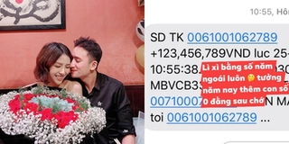 Nhạc sĩ Phan Mạnh Quỳnh lì xì Tết cho bạn gái hot girl hơn 100 triệu