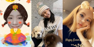 BLACKPINK chúc Tết: người để mặt mộc, người làm hẳn quả ảnh hài hước