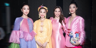 Hà Hồ "một chín một mười" khi chung khung hình Hoa hậu Lương Thùy Linh