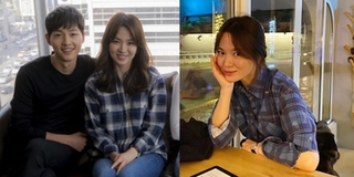 Áo sơ mi Song Hye Kyo mới mặc có liên quan mật thiết đến Song Joong Ki