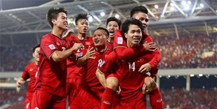 Tuyển Việt Nam tiếp tục dẫn đầu khu vực trên bảng xếp hạng FIFA