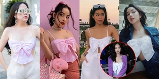 Sao Việt diện áo nơ giống Jennie: Phượng Chanel ghi điểm không ngờ