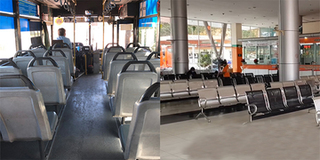 Dịch Covid-19 khiến xe buýt vắng khách, nhà xe ở Đà Lạt ế ẩm