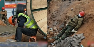 Nỗ lực thầm lặng của những người xây dựng bệnh viện dã chiến Vũ Hán