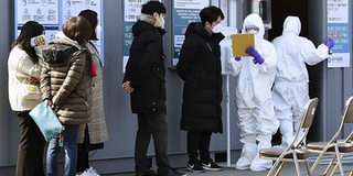 Hàn Quốc: Số ca nhiễm Covid-19 tăng gần gấp đôi trong vòng 1 ngày