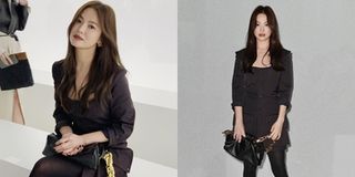Song Hye Kyo tái xuất, quay lại "tóc nâu môi trầm" dự Milan FW 2020