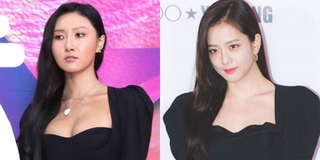 Netizen tranh cãi nhan sắc của Jisoo và Hwasa khi mặc cùng chiếc váy